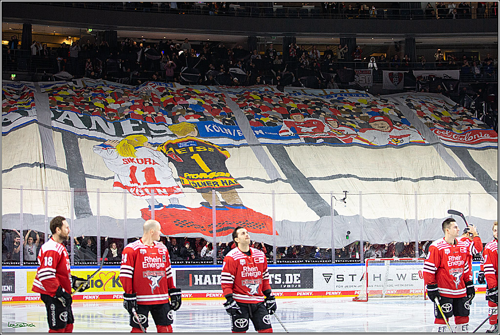 PENNY DEL; Koelner Haie- Duesseldorfer EG; Koeln, 16.12.2022